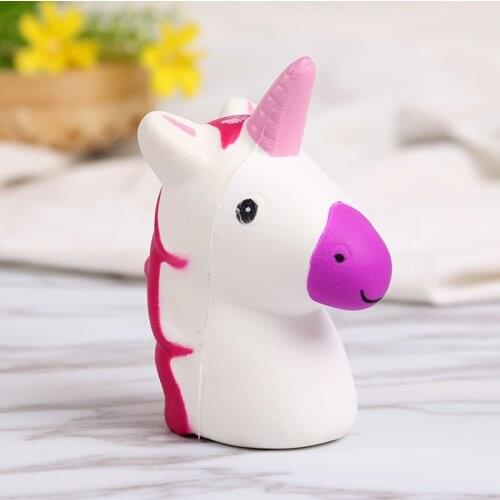 Anti-stress toy Gags Practical Jokes Toy Unicorn Squishy Squish antistress cute Kawaii Squishies kids Toys Children gifts drop