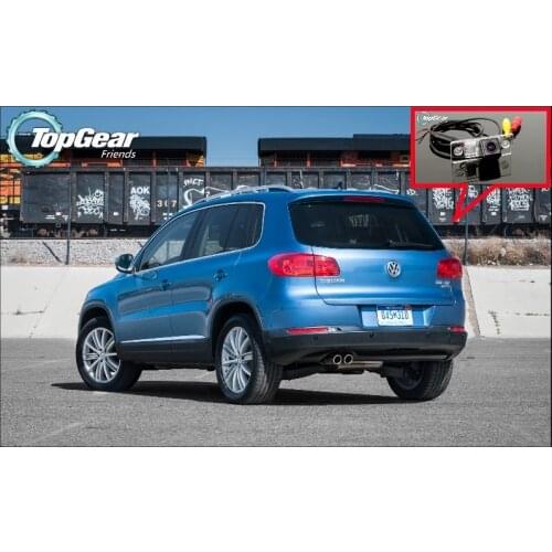 Car Camera For Volkswagen VW Tiguan High Quality Rear View Back Up Camera For TOPGEAR Fans | CCD + RCA