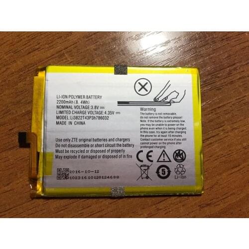 Jinsuli 3.8V 2200mAh Li3822T43P3h786032 Orbic Orbic-RC-501L / ZTE Blade V6 ZTE Blade D6 / ZTE Blade X7 z7 Battery