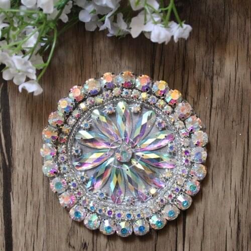 Free Shipping Wholesale 20pcs/lot 3.4'' Rhinestone Applique for Wedding Gown Bridal Sash Evening Wear Rhinestone Patch LSAP0913