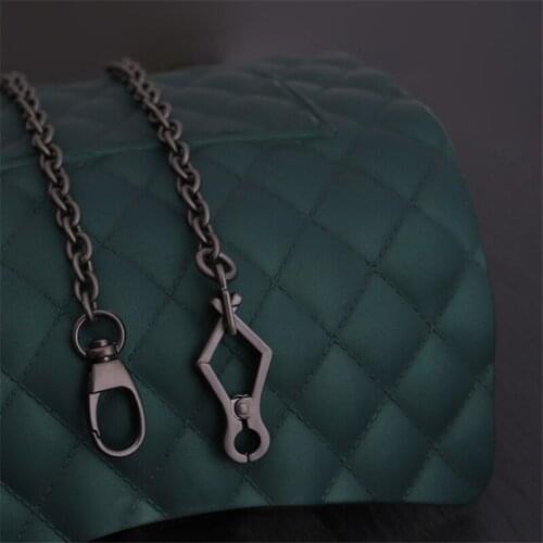 Bags Chains Women Bag Parts Long Shoulder Chain for Purse Vintage Handbag Chain Bags Accessories Metal Replacement DIY Straps