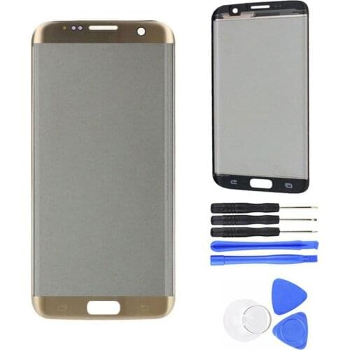 For Samsung Galaxy S7 Edge G935 Front Glass Screen Replacement Repair Kit