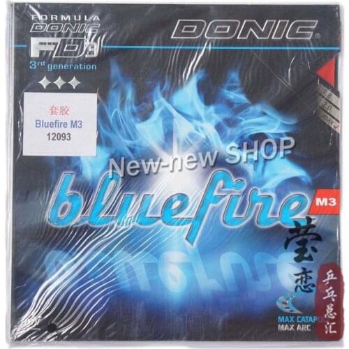 Donic Original Blue fire M3 Bluefire Pips-in BLUE SPONGE Table Tennis Rubber Strong Spin Pimples In Ping Pong Rubber