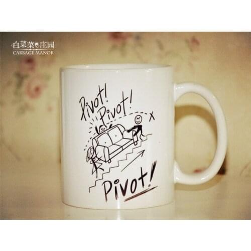 Friends tv show Pivot pivot central perk mug ggod quality best gift