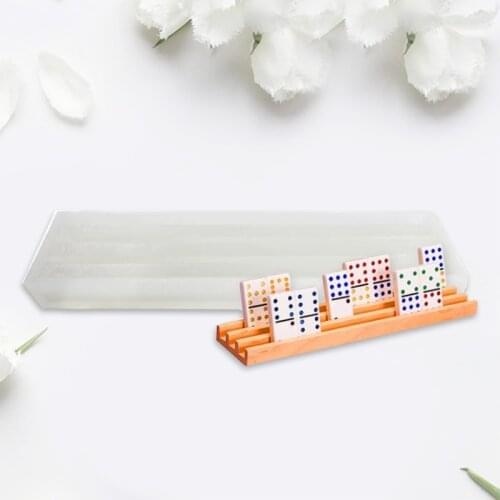 Epoxy Resin Game Toy Mold Dominoes Casting Silicone Mould DIY Crafts Polymer Clay Jewelry Making Tools