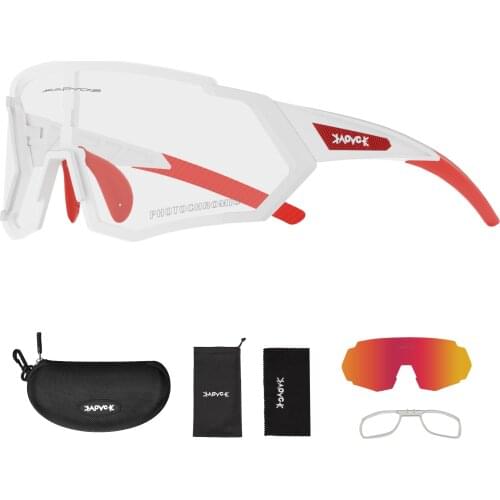 Kapvoe Photochromic Cycling Glasses Men Women Road Sport Bike Bicycle Glasses MTB Mountain Cycling Eyewear Protection Goggles