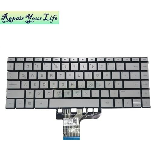 LA keyboard for HP Pavilion 13-AN 13-an0010nr 13-an0031wm 13-an0093tu 13-an0062tu Latin white backlight 9Z.NECBQ.A1E