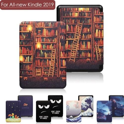 Magnetic Smart Case For Amazon All-new 2019 Kindle 10th Genetation Release Ultra Slim Leather Folio Cover For 6" New Kindle 10th