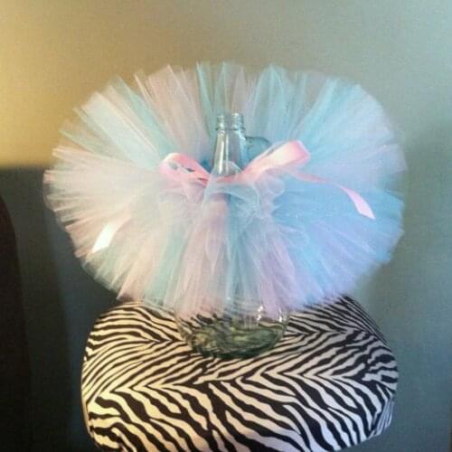 Lovely Baby Girls Tutu Skirts Kids Fluffy Ballet Tutu Dance Pettiskirts with Flower Headband Children Summer Party Tulle Skirts