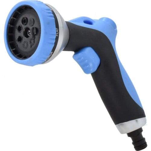 New Household High-pressure Water Gun Multifunctional Garden Spray Metal Sprinkler Irrigation Watering Cleaning Tool Direct Sale