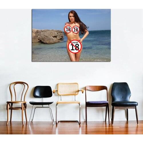 Sexy Woman Hot Body Wallpaper Wall Art Poster Modern Simple Living Room Decoration Canvas Painting For Hotel Apartment