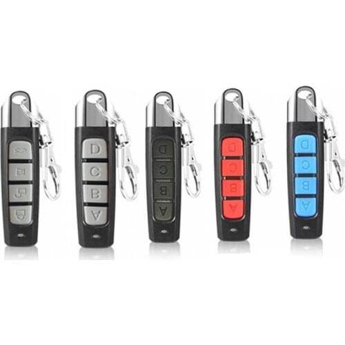 1Pcs Remote Control Duplicator Clone Cloning Code Car Key 433MHZ Remote Control 4 Channels Garage Gate Door Shutter Doors Opener
