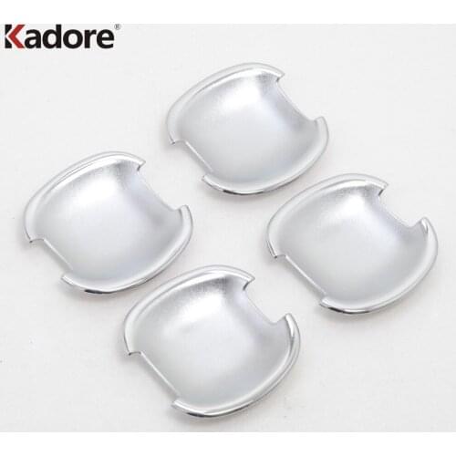 For KIA Sportage 2014 2013 2012 2011 2010 ABS Chrome Side Door Handle Cover Trims Car Styling Decoration Exterior Accessories