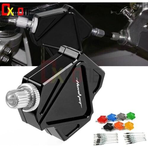 Motorbike CNC Easy Pull Clutch Lever System Motorcycle Pull Cable System For Honda hornet 250 CB599 CB919 CB900F CB600F HORNET