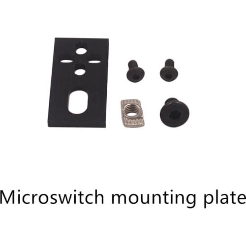 3d printer Microswitch mounting plate 1set