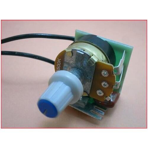 Free Shipping!!! 220V 500W dimmer thermostat regulator switch / CVT / BT136 speed control module sensor / Electronic Component