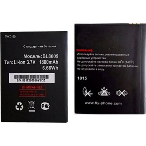 BL8009 batteries 1800mAh for FLY BL8009 FS451 Nimbus 1 Mobile Phone batteries High quality Replacement Battery