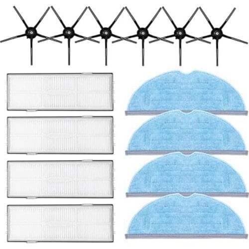 For Roborock S7 T7S T7 Plus of Washable Filter Detachable Main Brush Mop Cloth Side Brush Robot Vacuum Cleaner Parts