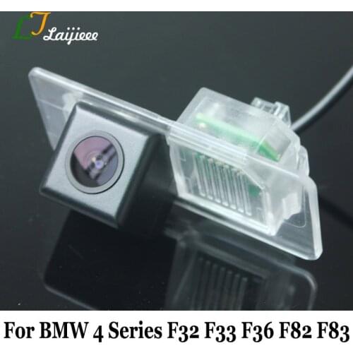 HD Car Parking Camera For BMW 4 Series F32 F33 GT F36 M4 F82 F83 / High Definition Wide Angle Rear View Backup Reversing Camera