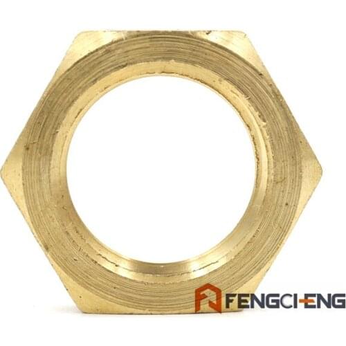 Brass 1/2" NPT Lock Nut