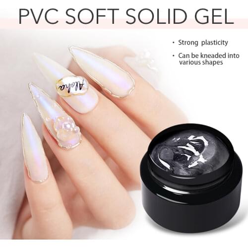 BORN PRETTY PVC Soft Solid Gel Polish 5ml Nail Art Soak Off Nail Gel Polish Thermal Color Changing Gel Varnish Soak Off Gel