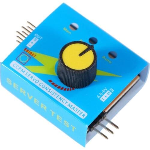 Multi Servo Tester 3CH ECS Consistency Speed Controler Power Channels CCPM Meter