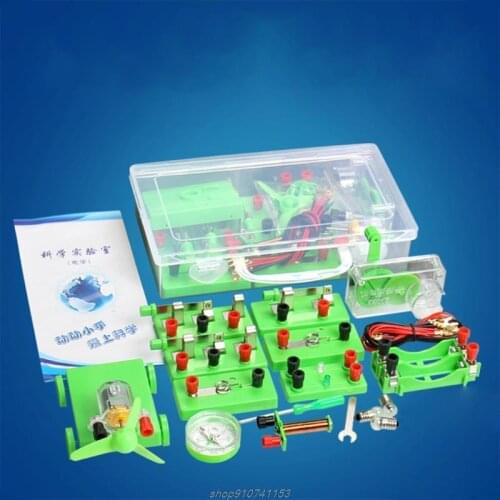 Physics Labs Circuit Learning Kit Basic Electricity Discovery Principles Kit for Science Study Parallel Parts N19 20 Dropship