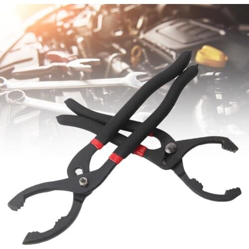 Dropshipping Chrome Vanadium Alloy Steel Adjustable Oil Filter Wrench Removal Tool Auto Bicycle Clamp Oil Plate
