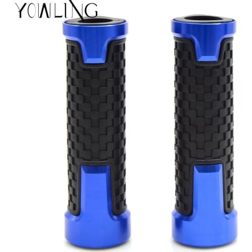 7/8''22MM Motorcycle handle grips Motorbike handlebar ends For YAMAHA FZ1 R6S YZF FZ09 FJ-09 YZF R1 R3 R6 YZF600R FAZER FZ6 FZ8