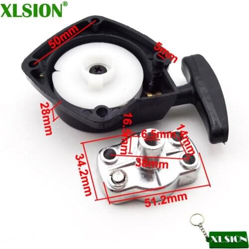 XLSION Recoil Pull Starter Start With Claw Pawl For 2 Stroke 22.5cc 23cc 25cc 26cc Engine Goped Mosquito Zooma Stand-up Scooter