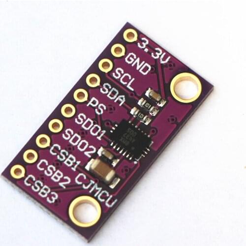 1Set IIC/I2C 9DOF BMX055 IMU Precision Integrated 9-Axis Attitude Sensor Board Module Replace MPU9250
