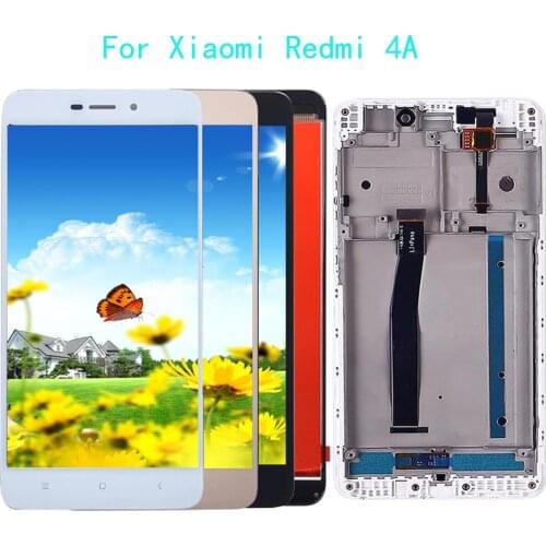 100%Tested AAA Quality LCDFor XIAOMI Redmi 4A LCD Display Screen Global Version LCD Touch Panel Digitizer Assembly Replacement
