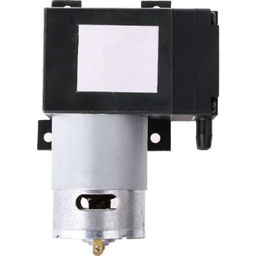 12V Mini Vacuum Pump 8L/min High Pressure Suction Diaphragm Pumps with Holder