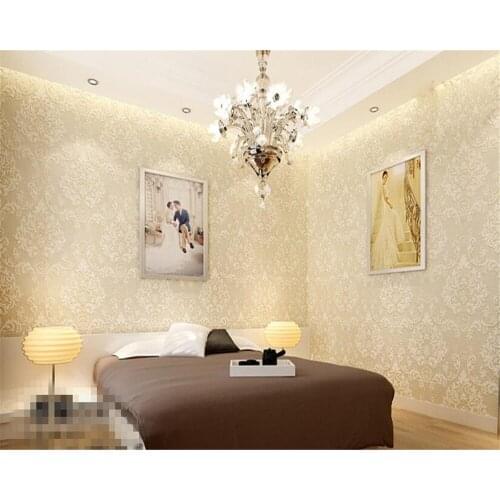 Beibehang 3d wallpaper background wall paper European non woven bedroom living room wallpaper relief papel de parede tapety
