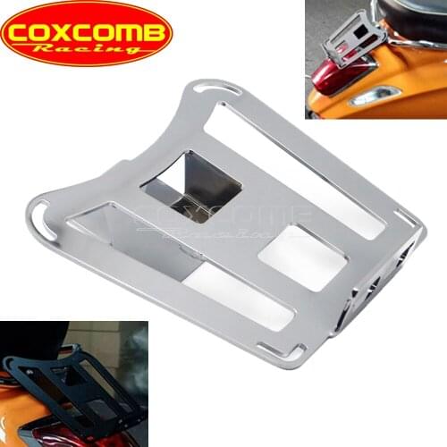 CNC Aluminum Motorbike Chrome Rear Luggage Rack Cargo Shelf Holder Support For VESPA Sprint Primavera 150 GTS 300 2017 2018 2019