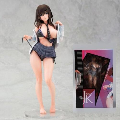 Anime DAIKI Mataro Wet NURE JK Kuromine Aya Sexy Girl PVC Action Figure Japanese Toy Adult Statue Collection Model Doll Gifts