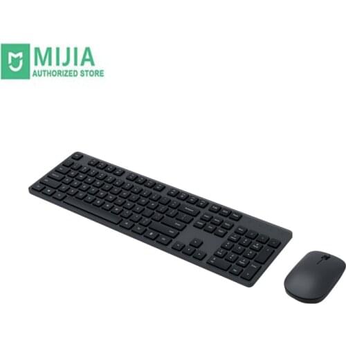 Xiaomi Mi Wireless Keyboard Mouse Combo 104 keys Keyboard 2.4 GHz USB Receiver Mouse For Home Office Notebook Laptop Mac PC TV