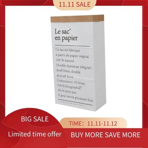 Large Cartoon Storage Bags Children Baby Play Mat Toys Clothes Organizer Heavy Kraft Paper Kids Laundry Bag Home Décor(Letter)