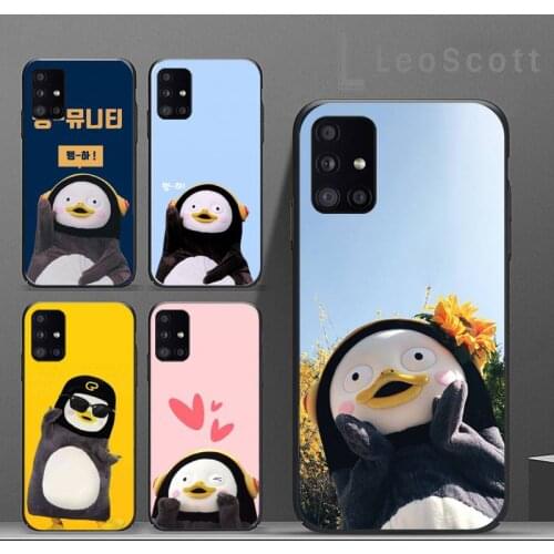 Penguin Pengsoo Phone Cases For Samsung A50 A51 A71 A31 A21S S8 S9 S10 S20 S21 Plus Fe Ultra 4G 5G