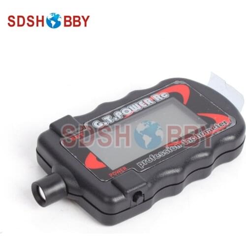 G.T. Power Mini Tachometer for 2-9 Blades Prop with Sharp backlit LCD Screen