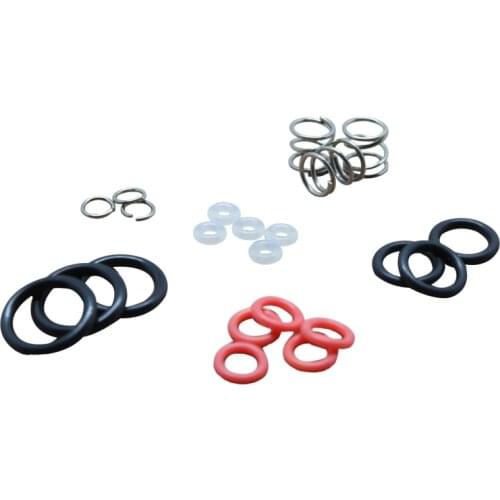 HPAT 2 pcs/lot Paintball HPA High Pressure Air Scuba Din Fill Station Spare Parts Oring / Catch Clip / Spring