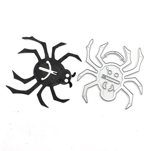 Julyarts Spider Metal Dies for Card Making Scrapbooking Dies Card Making DIY Decorative Craft Embossing New Dies