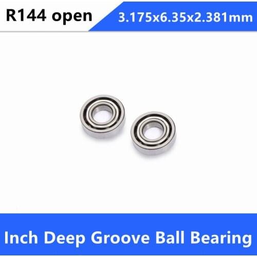 20pcs/lot R144 High Speed Dental Handpiece Bearing 3.175mm*6.35mm*2.38mm miniature ball bearings