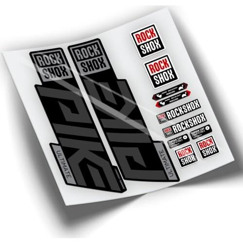 STICKERS FORK BICYCLE PIKE 2020 WP298 ROCK SHOX