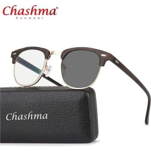 New Sun Photochromic Myopia Eyeglasses Optical Men student Finished Myopia Eyewear prescription Glasses Frame Half Rim
