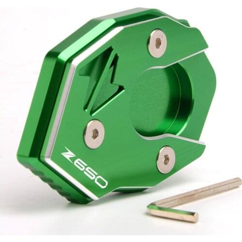 For Kawasaki z650 2017 2018 2019 2020 years refitting CNC foot support enlarged seat and side support foot pad accessories