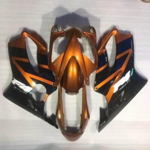 Hot Sales,For CBR600 F4i 2004 2005 2006 2007 orange black 04 05 06 07 CBR 600 F4i Motorcycle Fairing Kit (Injection molding