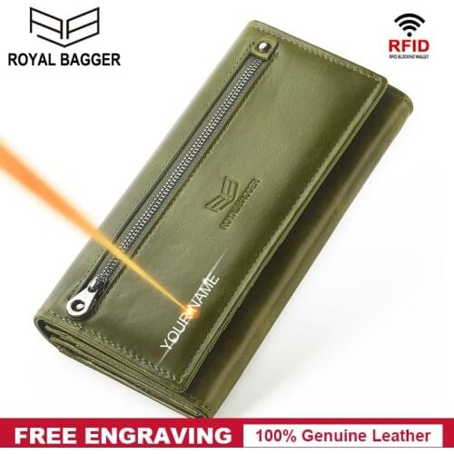 Royal Bagger Women's Long Wallets