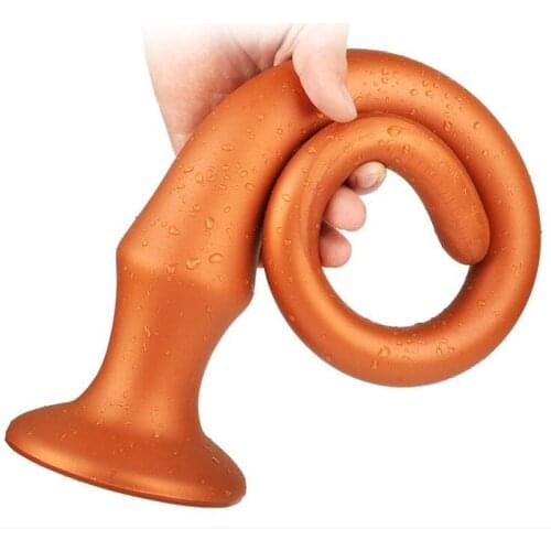 Super long anal dildo butt plug vagina masturbation prostate massage anus dilator adult erotic sex toy for women SM gay anal sex