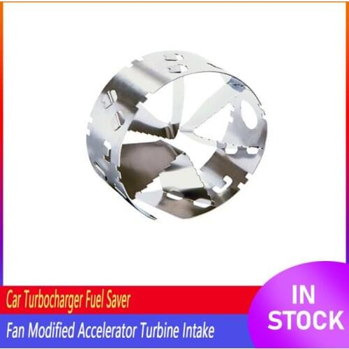 General-purpose Car Automobile Turbocharger Fuel Saver Adapter Air Intake Gas Fuel Saver Fan Modified Accelerator Turbine Intake